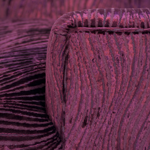 Parker and Farr Blenheim Chair in Cerise Sculptured Velvet 2